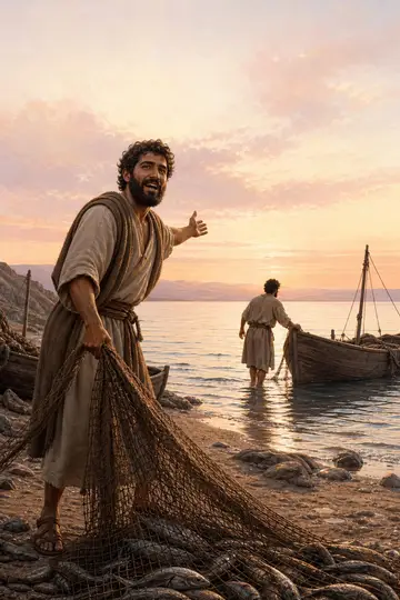 André, o pescador que trouxe o irmão — personagem bíblico