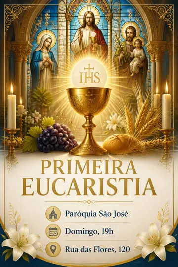 Catequese / Primeira Eucaristia — católica