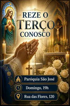 Terço / Rosário — católica
