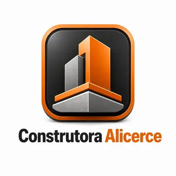 Logo ícone de app 3D: Construtora
