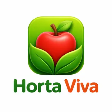 Logo ícone de app 3D: Hortifrúti