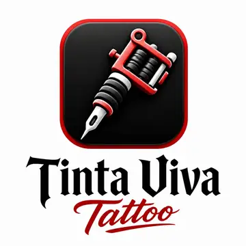 Logo ícone de app 3D: Estúdio de tatuagem