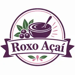 Logo emblema vintage: Açaíteria