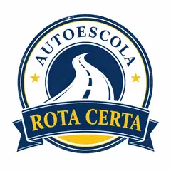 Logo emblema vintage: Autoescola