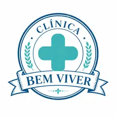 Logo emblema vintage: Clínica médica