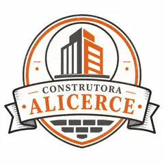 Logo emblema vintage: Construtora
