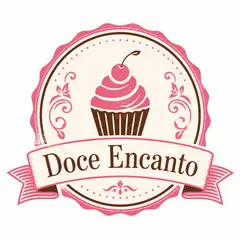 Logo emblema vintage: Doceria e confeitaria