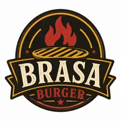 Logo emblema vintage: Hamburgueria