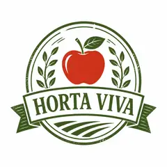 Logo emblema vintage: Hortifrúti
