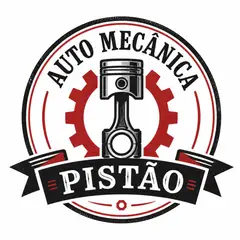Logo emblema vintage: Oficina mecânica