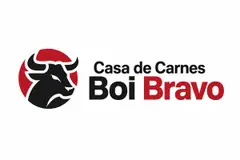Logo ícone + nome moderno: Açougue