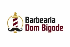 Logo ícone + nome moderno: Barbearia