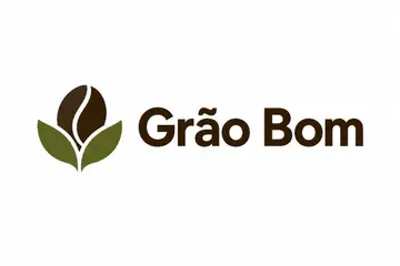 Logo ícone + nome moderno: Cafeteria
