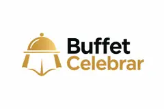 Logo ícone + nome moderno: Buffet e eventos