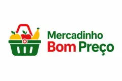 Logo ícone + nome moderno: Mercado e mercearia