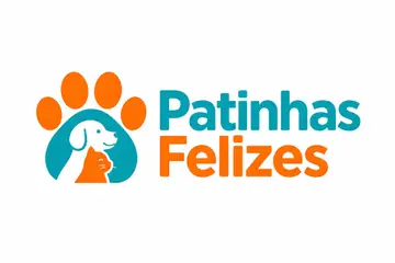 Logo ícone + nome moderno: Pet shop