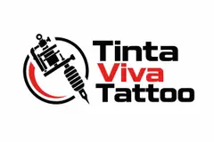 Logo ícone + nome moderno: Estúdio de tatuagem