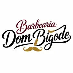 Logo lettering manuscrito: Barbearia