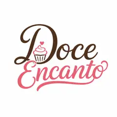 Logo lettering manuscrito: Doceria e confeitaria