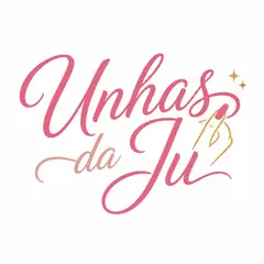 Logo lettering manuscrito: Manicure e nail design