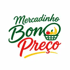 Logo lettering manuscrito: Mercado e mercearia