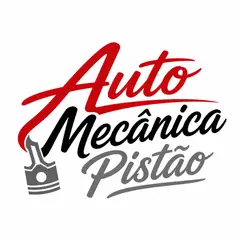 Logo lettering manuscrito: Oficina mecânica