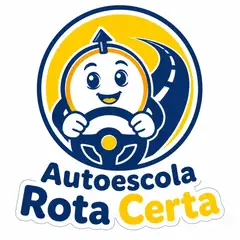 Logo mascote ilustrado: Autoescola