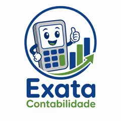 Logo mascote ilustrado: Contabilidade
