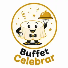 Logo mascote ilustrado: Buffet e eventos