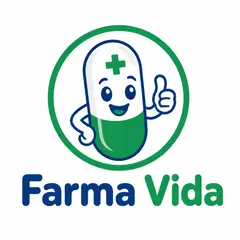 Logo mascote ilustrado: Farmácia