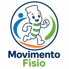 Logo mascote ilustrado: Fisioterapia