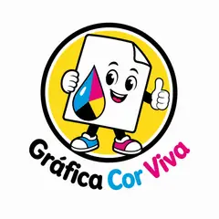 Logo mascote ilustrado: Gráfica e personalizados
