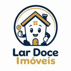 Logo mascote ilustrado: Imobiliária