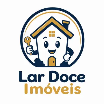 Logo mascote ilustrado: Imobiliária