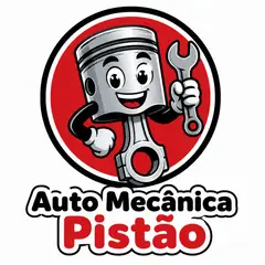 Logo mascote ilustrado: Oficina mecânica