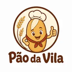 Logo mascote ilustrado: Padaria