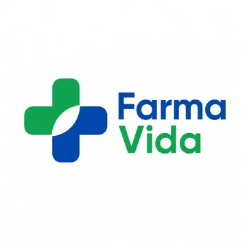 Logo minimalista geométrico: Farmácia