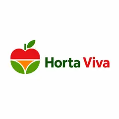 Logo minimalista geométrico: Hortifrúti