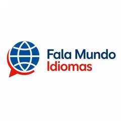 Logo minimalista geométrico: Escola de idiomas