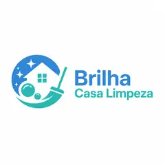 Logo minimalista geométrico: Limpeza e conservação