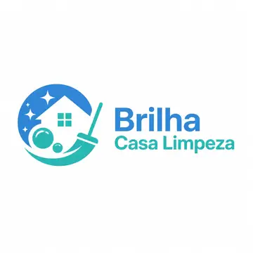 Logo minimalista geométrico: Limpeza e conservação