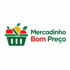 Logo minimalista geométrico: Mercado e mercearia