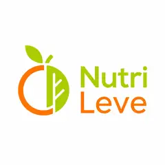 Logo minimalista geométrico: Nutrição
