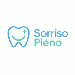 Logo minimalista geométrico: Odontologia