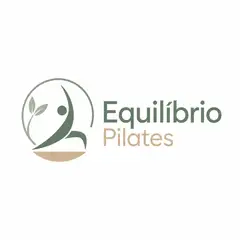Logo minimalista geométrico: Pilates e yoga