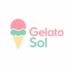 Logo minimalista geométrico: Sorveteria