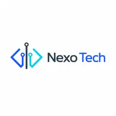 Logo minimalista geométrico: Tecnologia e software