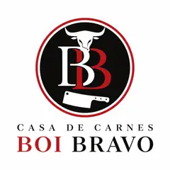 Logo monograma com as iniciais: Açougue