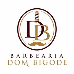 Logo monograma com as iniciais: Barbearia