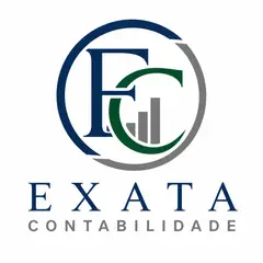 Logo monograma com as iniciais: Contabilidade